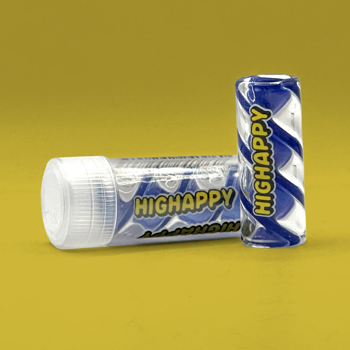 Glasfilter Gewirbelt 12x40mm mit Mundstück - HIGHAPPY