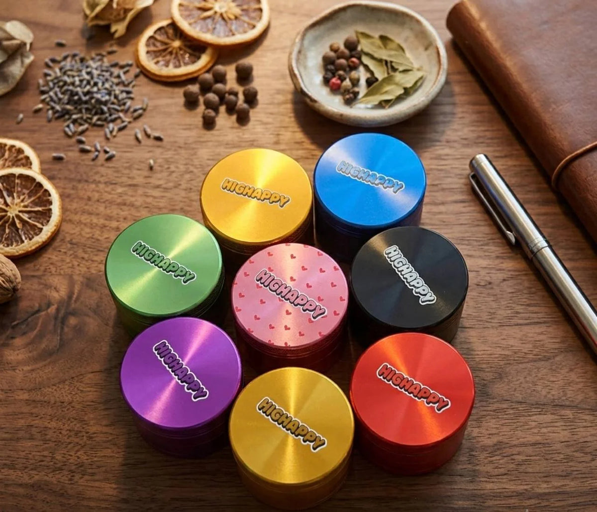Alu-Grinder 4-tlg ø50mm