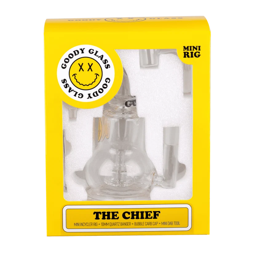 Goody Glass The Chief Mini Dab Rig 4-Piece Kit