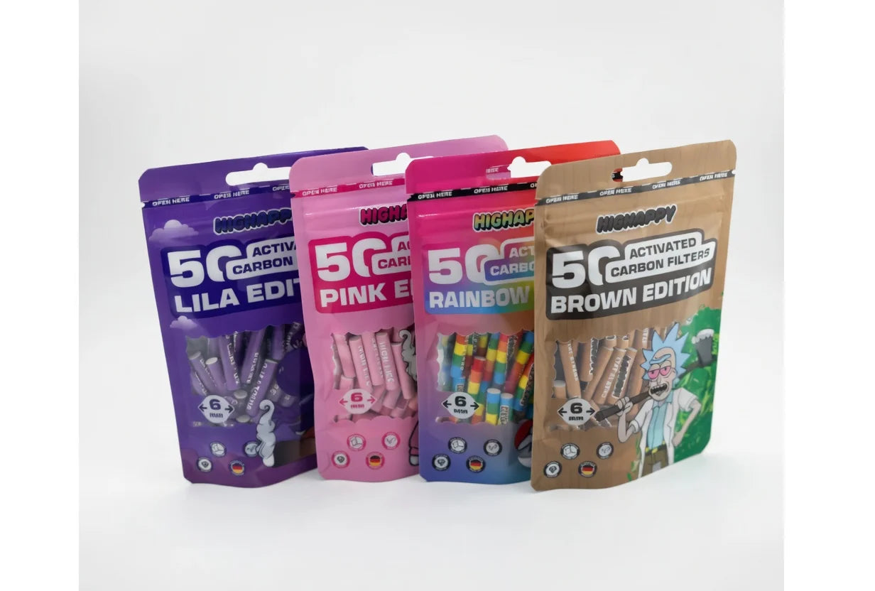 Aktivkohlefilter 6mm 50st