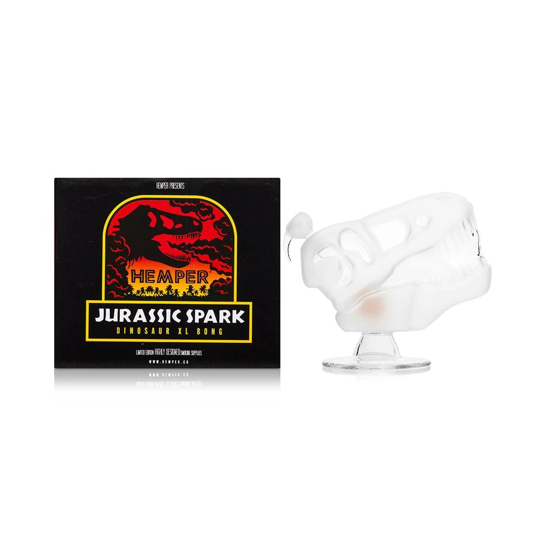 Jurassic Spark Skull XL Bong